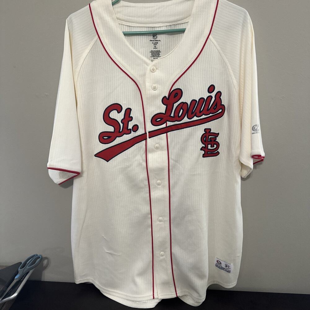 MLB St. Louis true fan jersey X-large XL